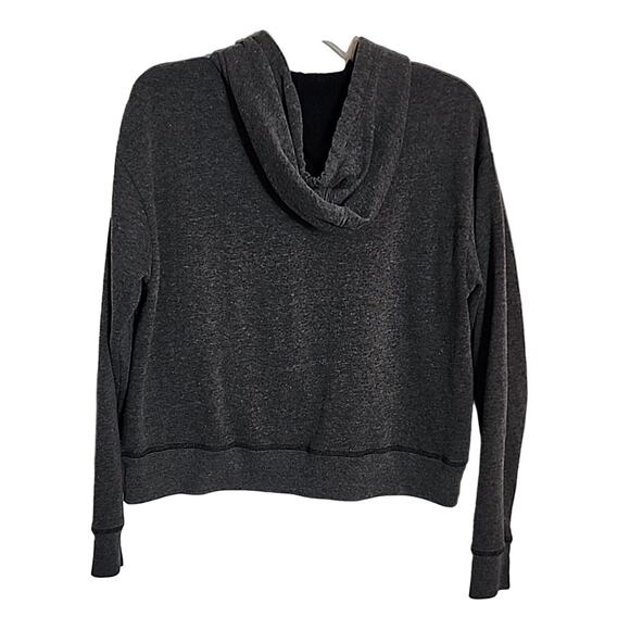 Reebok Charcoal Gray Pullover Hooded Sweatshirt, Medium - Picture 6 of 6